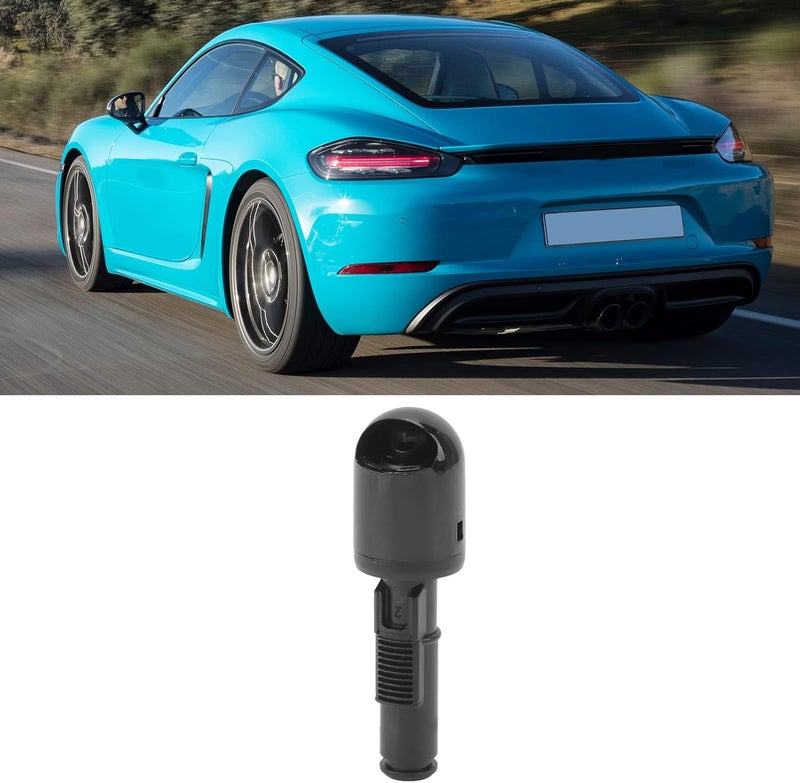 Ymiko 99762826300 Headlight Washer Nozzle Head Spray Jet Replacement for 718 Cayman 911 Carrera Headlight Washer Nozzle Jet Sprayer (Black) - Image 2